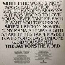Carica l'immagine nel visualizzatore di Gallery, The Jay Vons : The Word (CD, Album)
