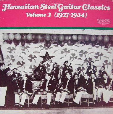 Various : Hawaiian Steel Guitar Classics - Volume 2 (1927-1934) (LP, Comp, RP)