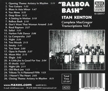 Carica l'immagine nel visualizzatore di Gallery, Stan Kenton : Balboa Bash - 1941 (CD, Album)
