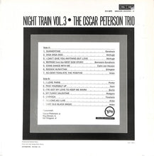 Carica l&#39;immagine nel visualizzatore di Gallery, The Oscar Peterson Trio : Night Train Vol.3 (LP, Comp, RE)
