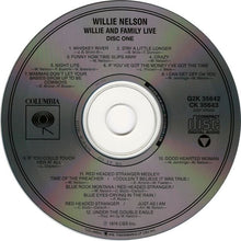 Carica l'immagine nel visualizzatore di Gallery, Willie Nelson : Willie And Family Live (2xCD, Album, RE)
