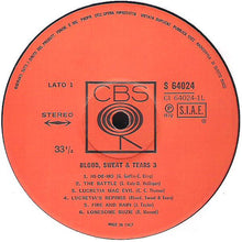 Carica l&#39;immagine nel visualizzatore di Gallery, Blood, Sweat And Tears : Blood, Sweat &amp; Tears 3 (LP, Album, Gat)
