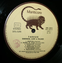Carica l'immagine nel visualizzatore di Gallery, Emerson, Lake &amp; Palmer : Tarkus (LP, Album, RE)
