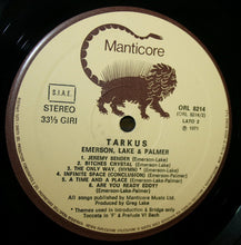 Carica l'immagine nel visualizzatore di Gallery, Emerson, Lake &amp; Palmer : Tarkus (LP, Album, RE)
