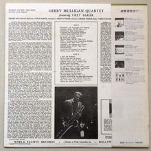 Carica l'immagine nel visualizzatore di Gallery, Gerry Mulligan Quartet Featuring Chet Baker : Gerry Mulligan Quartet (LP, Album, Mono, RE)

