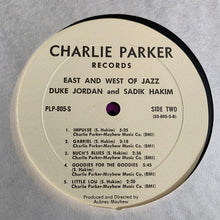Carica l'immagine nel visualizzatore di Gallery, Duke Jordan and Sadik Hakim : East And West Of Jazz (LP, Album)
