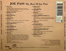 Carica l'immagine nel visualizzatore di Gallery, Joe Pass : The Best Of Joe Pass (CD, Album, Comp)
