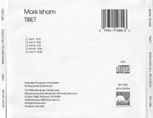 Carica l&#39;immagine nel visualizzatore di Gallery, Mark Isham : Tibet (CD, Album)
