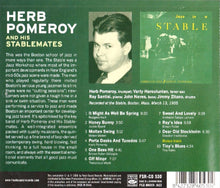Carica l'immagine nel visualizzatore di Gallery, Herb Pomeroy And His Stablemates : Live At The Stable, Boston 1955 (CD, Comp, Mono)
