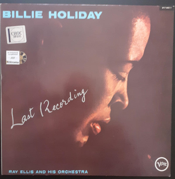 Billie Holiday With Ray Ellis And His Orchestra : Last Recording (LP, Album, RE)