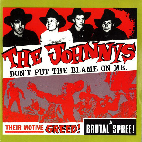 The Johnnys : Don't Put The Blame On Me (7