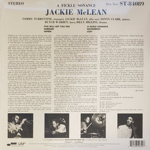 Carica l'immagine nel visualizzatore di Gallery, Jackie McLean : A Fickle Sonance (LP, Album, RE, 180)
