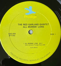 Carica l'immagine nel visualizzatore di Gallery, The Red Garland Quintet : All Mornin’ Long (LP, Album, RE, Car)
