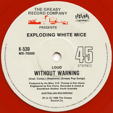 Carica l&#39;immagine nel visualizzatore di Gallery, Exploding White Mice : Fear (Late At Night) (7&quot;, Single, Ltd, Red)
