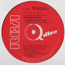 Carica l&#39;immagine nel visualizzatore di Gallery, Rosanna Ruffini : L&#39;Amore Quanto Vale (12&quot;, MiniAlbum)

