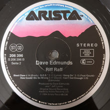 Carica l&#39;immagine nel visualizzatore di Gallery, Dave Edmunds : Riff Raff (LP, Album)
