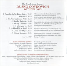 Carica l&#39;immagine nel visualizzatore di Gallery, Dusko Goykovich : The Brandenburg Concert (CD, Album)
