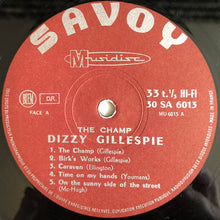 Carica l'immagine nel visualizzatore di Gallery, Dizzy Gillespie : The Champ (LP, Comp, RE)
