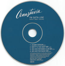 Carica l'immagine nel visualizzatore di Gallery, Anastacia : I'm Outta Love (CD, Maxi)

