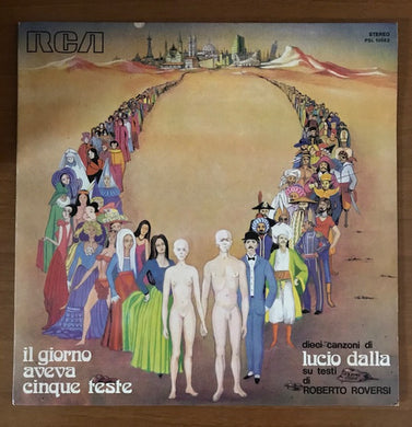 Lucio Dalla : Il Giorno Aveva Cinque Teste (LP, Album, RE)