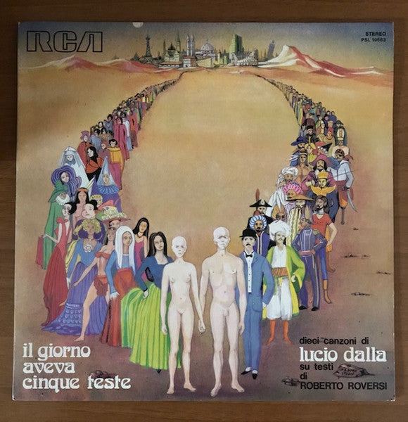 Lucio Dalla : Il Giorno Aveva Cinque Teste (LP, Album, RE)