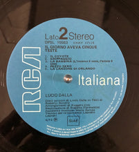 Carica l&#39;immagine nel visualizzatore di Gallery, Lucio Dalla : Il Giorno Aveva Cinque Teste (LP, Album, RE)
