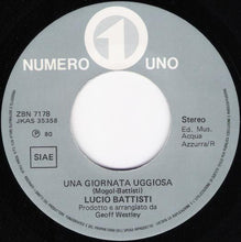 Carica l&#39;immagine nel visualizzatore di Gallery, Lucio Battisti : Una Giornata Uggiosa (7&quot;)
