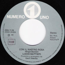 Carica l&#39;immagine nel visualizzatore di Gallery, Lucio Battisti : Una Giornata Uggiosa (7&quot;)
