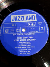 Carica l'immagine nel visualizzatore di Gallery, Junior Mance Trio : At The Village Vanguard (LP, Album, Mono)
