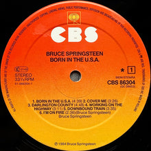 Carica l'immagine nel visualizzatore di Gallery, Bruce Springsteen : Born In The U.S.A. (LP, Album, Sun)

