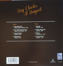 Carica l&#39;immagine nel visualizzatore di Gallery, Ray Charles : Ray Charles At Newport (LP, Album, Ltd, RE, RM, 180)
