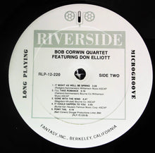 Carica l'immagine nel visualizzatore di Gallery, The Bob Corwin Quartet, Don Elliott : The Bob Corwin Quartet Featuring The Trumpet of Don Elliott (LP, Mono, RE)
