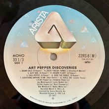 Carica l&#39;immagine nel visualizzatore di Gallery, Art Pepper : Discoveries (LP, Album, Comp, Mono)
