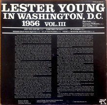 Carica l&#39;immagine nel visualizzatore di Gallery, Lester Young : &quot;Pres&quot; Vol. III (LP, Album)
