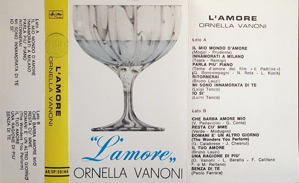 Ornella Vanoni : L'Amore (Cass, Comp)