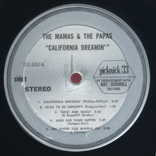Carica l&#39;immagine nel visualizzatore di Gallery, The Mamas &amp; The Papas : California Dreamin&#39; (LP, Comp)
