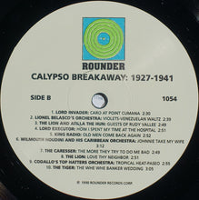 Carica l&#39;immagine nel visualizzatore di Gallery, Various : Calypso Breakaway 1927-1941 (LP, Comp)
