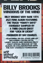 Carica l&#39;immagine nel visualizzatore di Gallery, Billy Brooks : Windows Of The Mind (LP, Album, RE)
