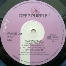 Carica l'immagine nel visualizzatore di Gallery, Deep Purple : Machine Head (LP, Album, RE)
