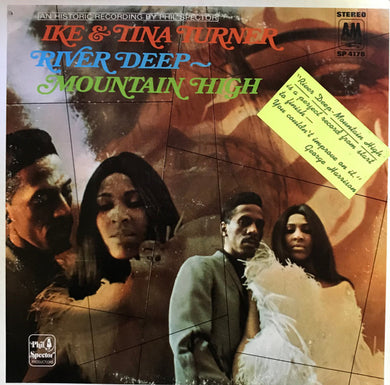 Ike & Tina Turner : River Deep - Mountain High (LP, Album, Ter)
