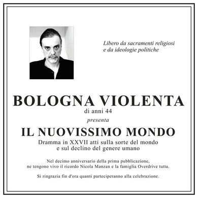 Bologna Violenta : Il Nuovissimo Mondo (LP, Album, RM)