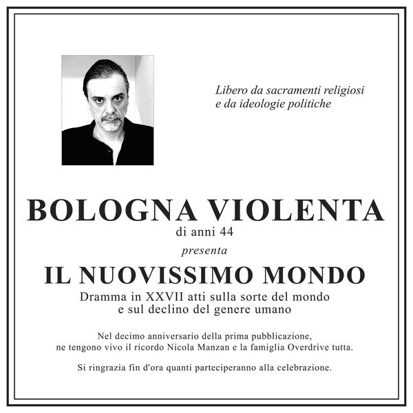 Bologna Violenta : Il Nuovissimo Mondo (LP, Album, RM)