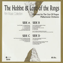 Carica l&#39;immagine nel visualizzatore di Gallery, The City of Prague Philharmonic Orchestra : The Hobbit &amp; The Lord Of The Rings Film Music Collection (2xLP, Comp, Ltd)
