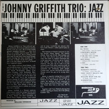 Carica l'immagine nel visualizzatore di Gallery, Johnny Griffith Trio : Jazz (LP, Album, Mono)
