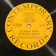 Carica l&#39;immagine nel visualizzatore di Gallery, Art Pepper : Art Pepper Meets The Rhythm Section (LP, Album, Mono, Red)
