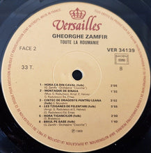 Carica l'immagine nel visualizzatore di Gallery, Gheorghe Zamfir : Toute La Roumanie (LP, Comp, RE)
