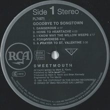 Carica l&#39;immagine nel visualizzatore di Gallery, Sweetmouth Featuring Brian Kennedy : Goodbye To Songtown (LP, Album)

