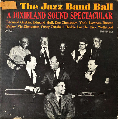 Leonard Gaskin : At The Jazz Band Ball (LP, Album, Mono)