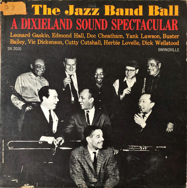 Leonard Gaskin : At The Jazz Band Ball (LP, Album, Mono)