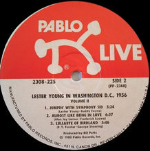 Carica l&#39;immagine nel visualizzatore di Gallery, Lester Young : &quot;Prez&quot; Vol. II (LP, Album)
